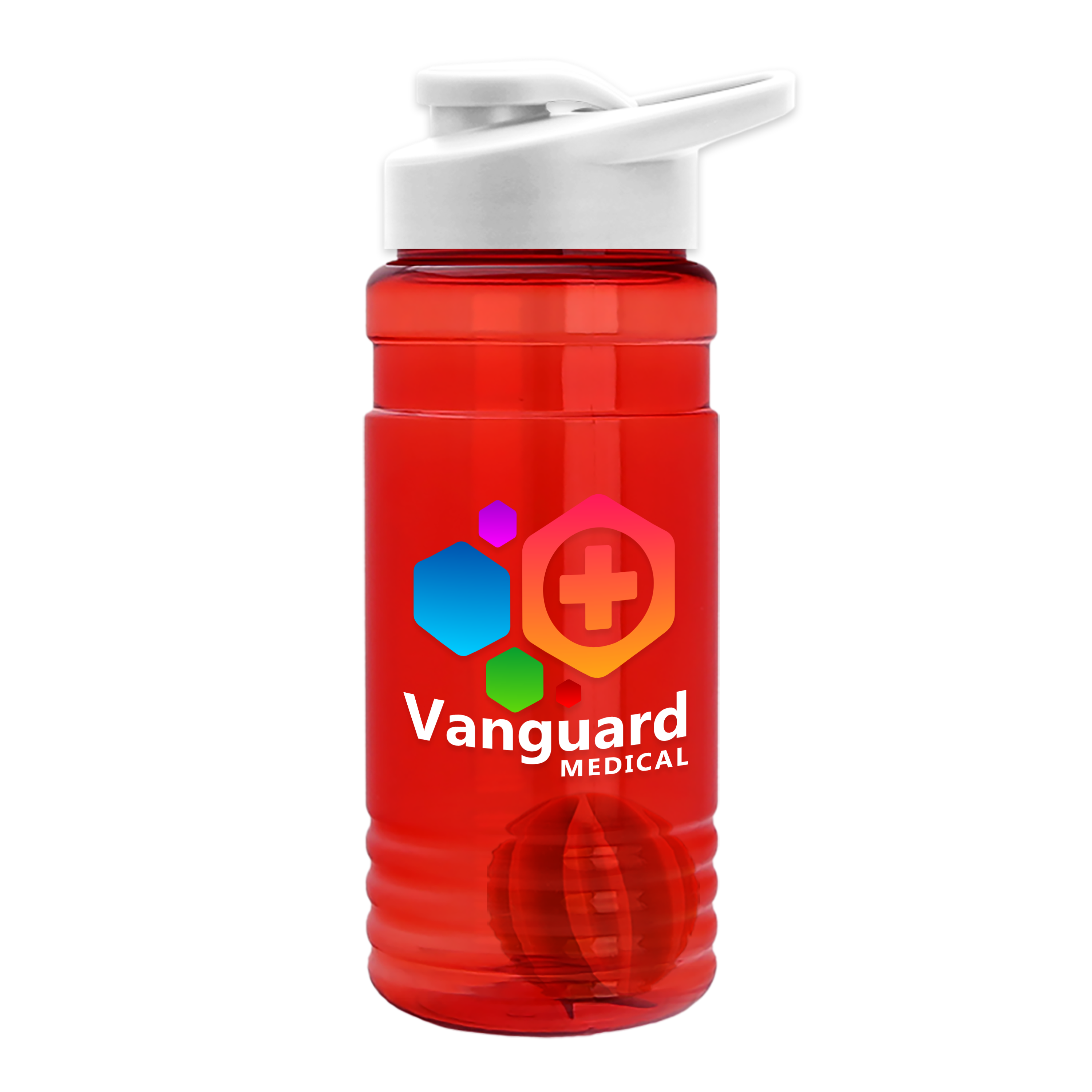 Garyline® Groove Tritan® Shaker Bottle with Drink-Thru Lid and Mixing Ball, 20 oz. — view 298